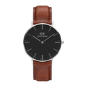 Classic Leather Strap Watch