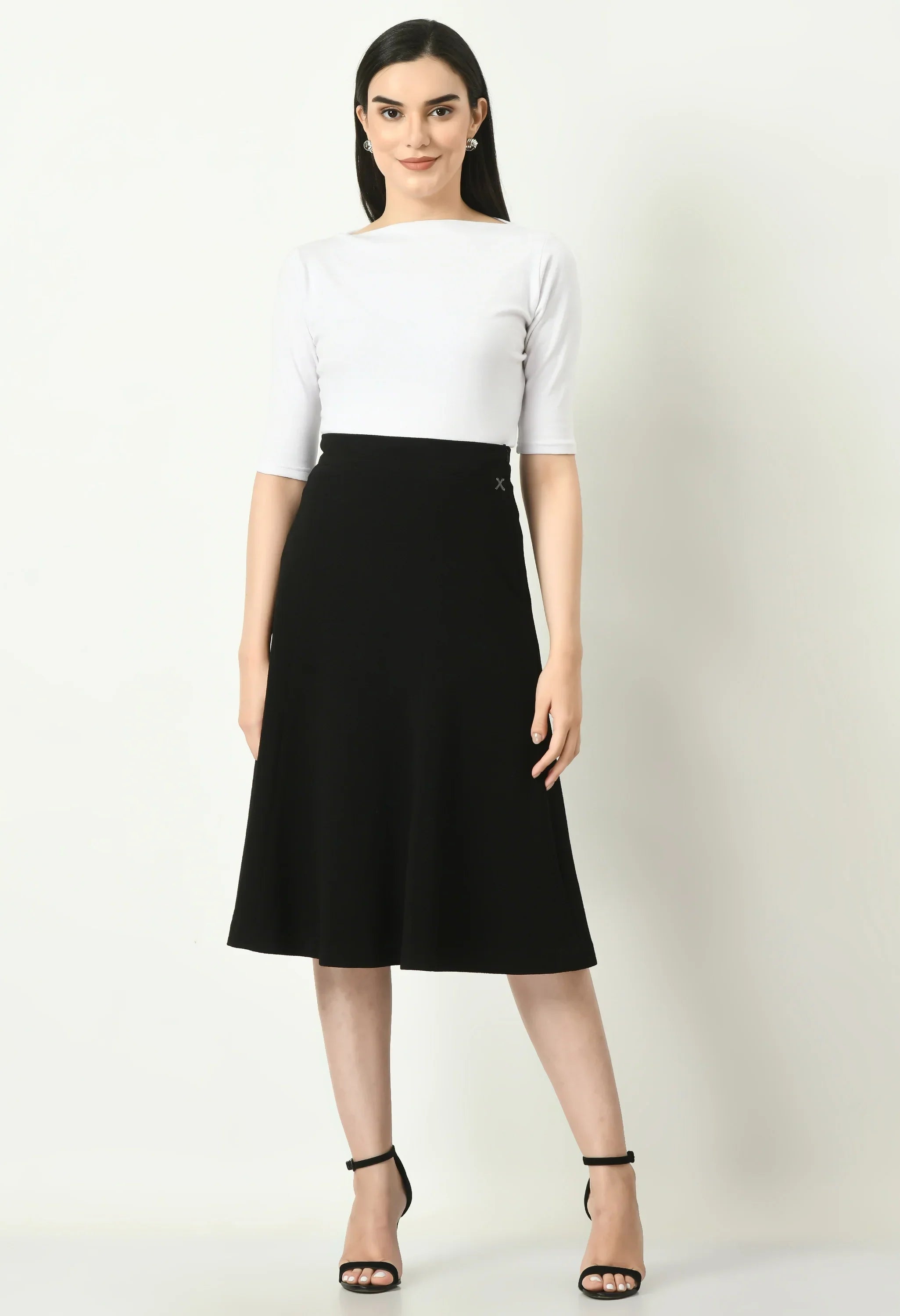 A-line Midi Skirt