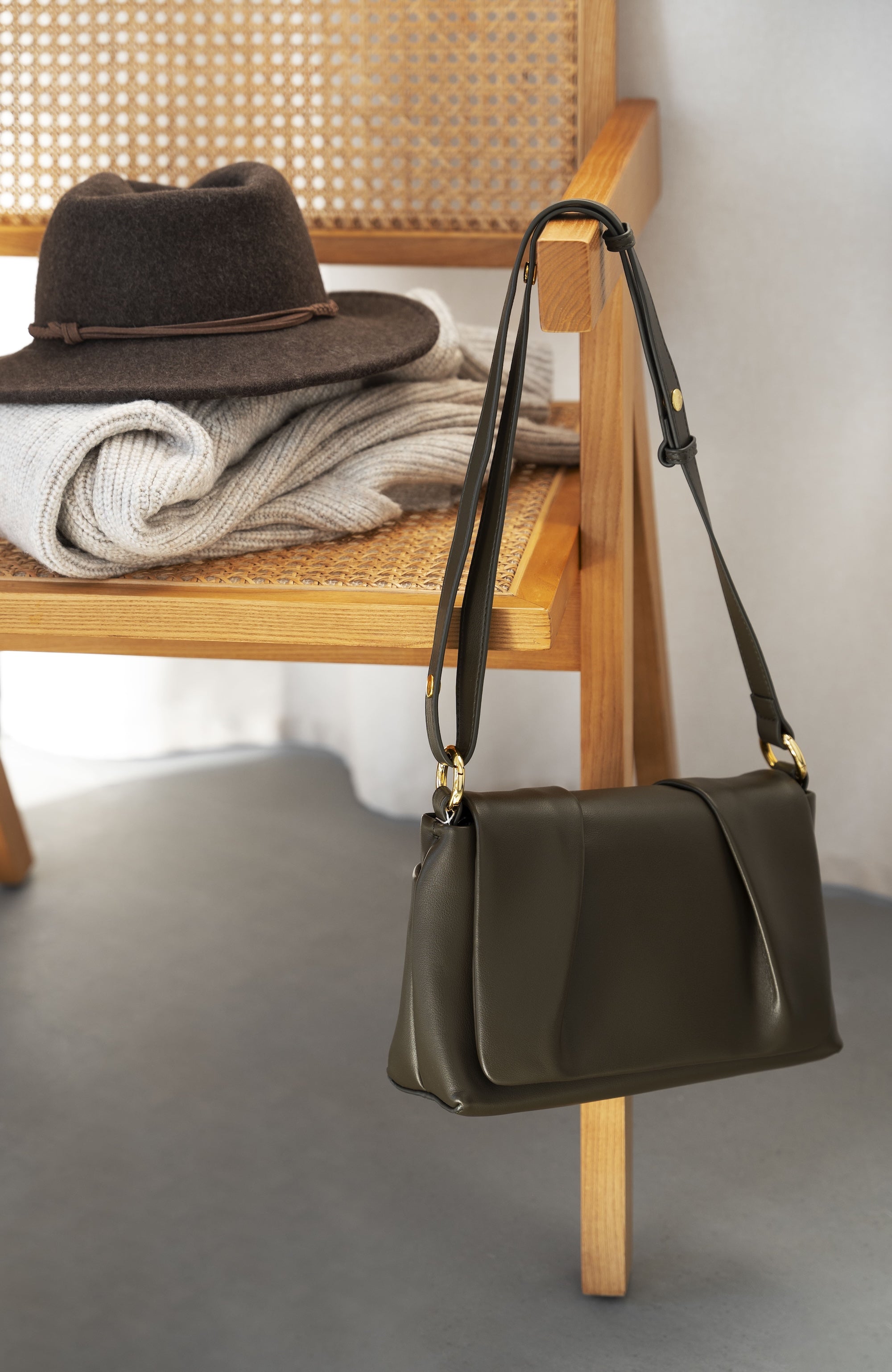 Leather Crossbody Bag