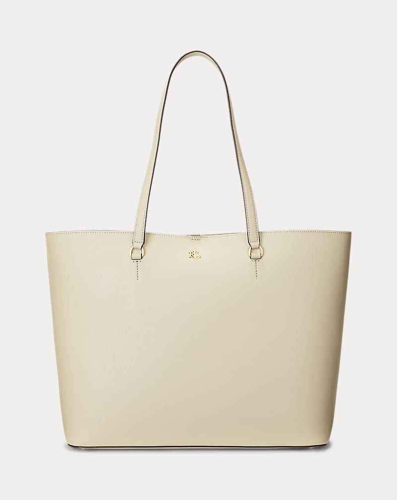 Crosshatch Leather Large Karly Tote