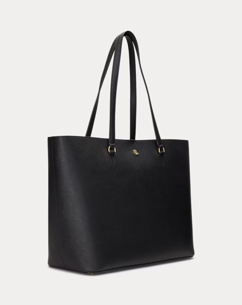 Crosshatch Leather Large Karly Tote