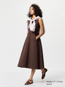 Silk Midi Dress