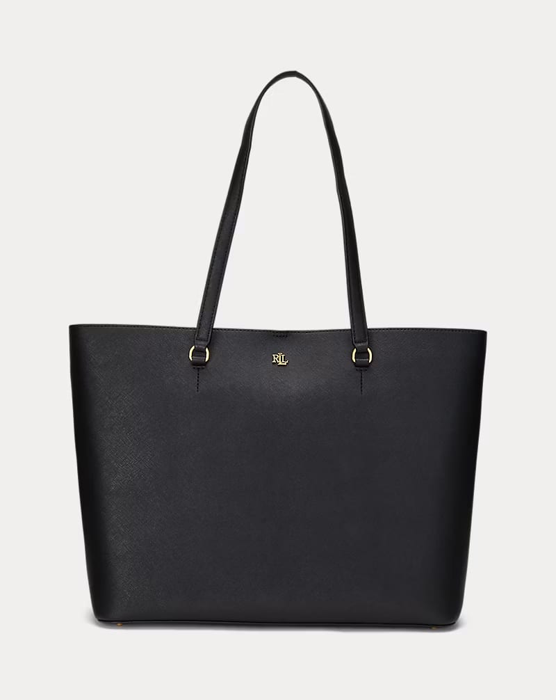 Crosshatch Leather Large Karly Tote