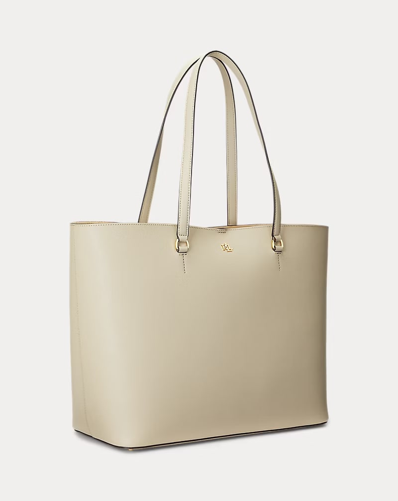 Crosshatch Leather Large Karly Tote